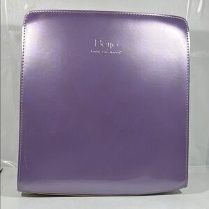 Beijo Shimmering Lavender Cosmetic Bag